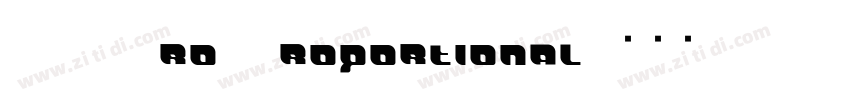 BST Aro Proportional字体转换